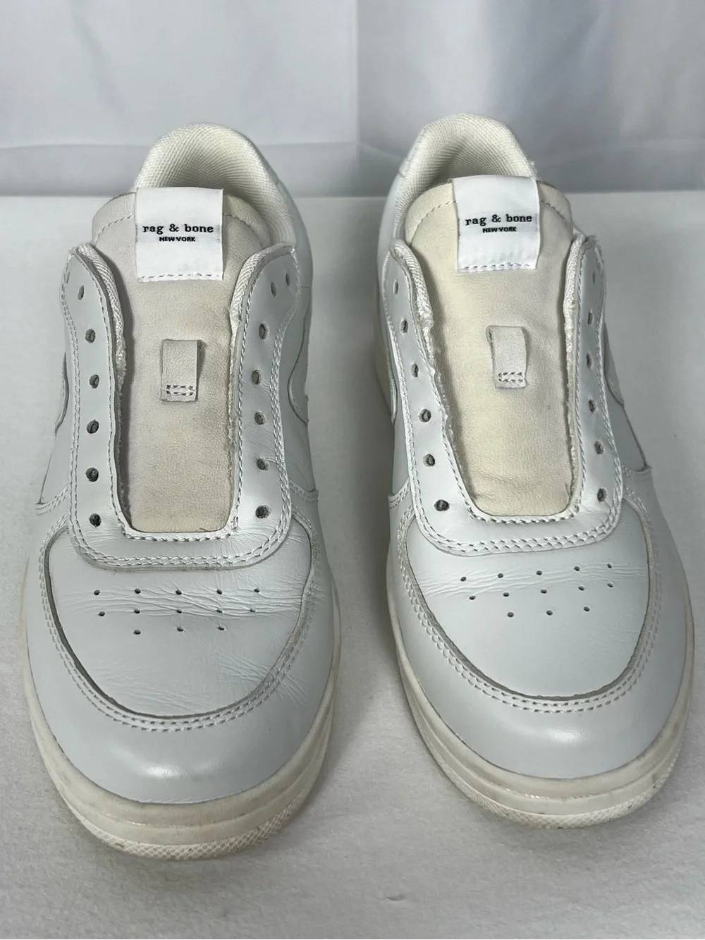 Rag & Bone Retro Court Leather Sneakers.